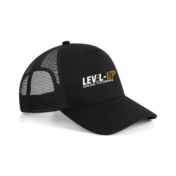Level Up Online Tutoring  - Microknit Snapback Trucker Cap Thumbnail